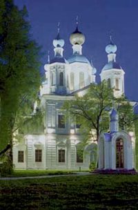 Часовня в память жертв массовых расстрелов в Тамбове. Казанский монастырь