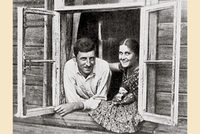 Владимир Михайлович Голицын (1901-1943) и его супруга Елена Петровна, рожденная графиня Шереметева